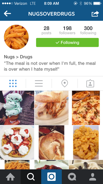 Olivia Waresks food instagram.