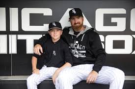 Adam LaRoche and his son