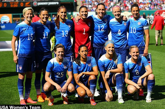 US Womans Soccer Team 
