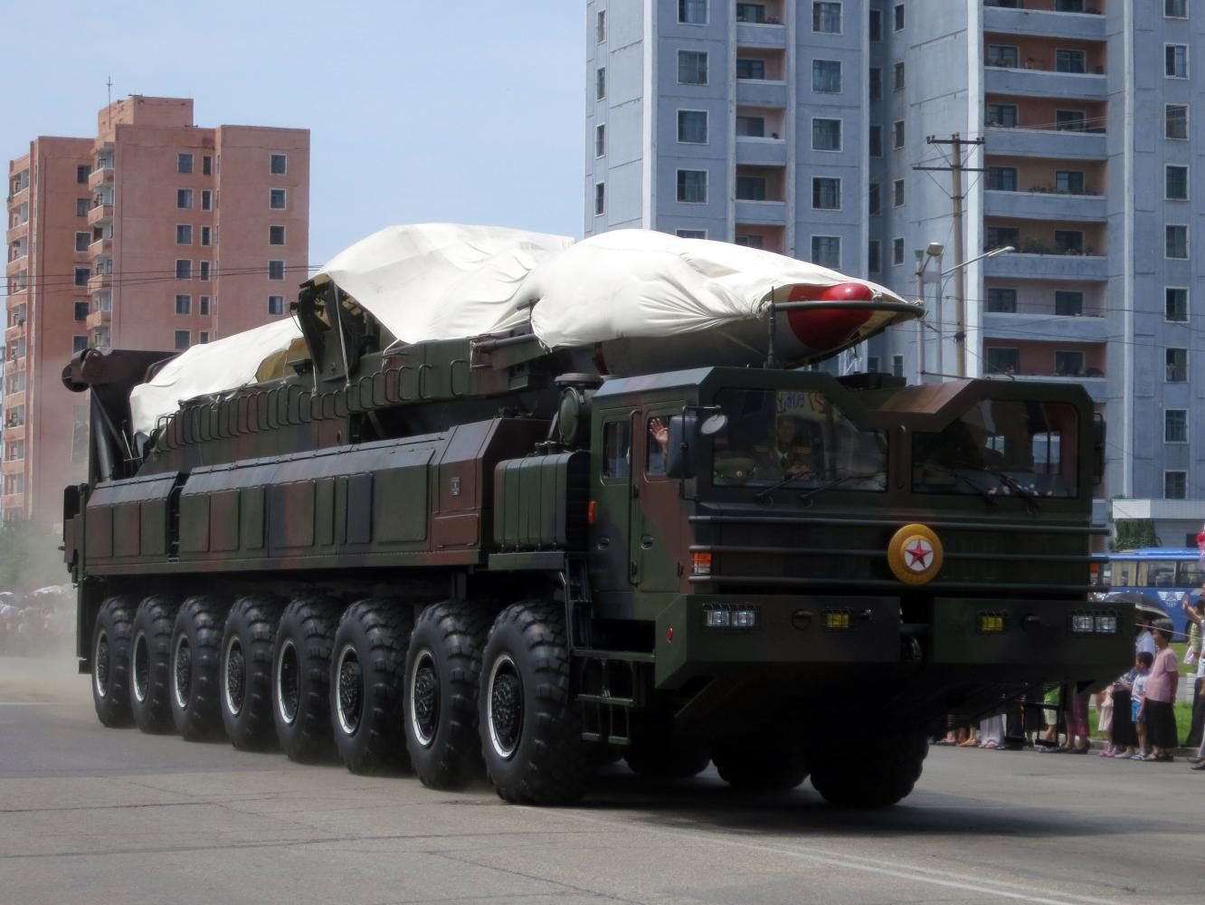 North Koreas Ballistic Missile on North Korea Victory Day (2013)