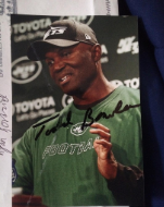 A photo I received of Todd Bowles, signed by himself.