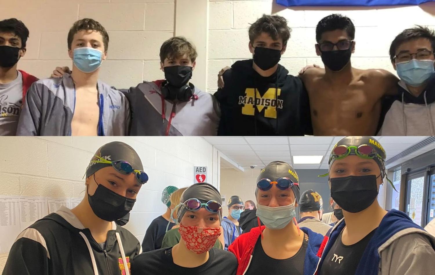 Madison Swimmers Compete At Morris County Championships Dodger Media