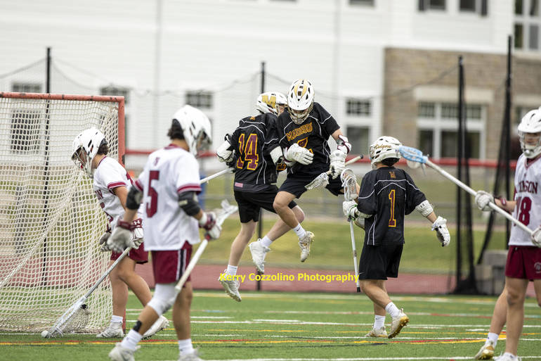 Boys Varsity Lax Week 2: Victory Over Rival MoBeard (and also rain)
