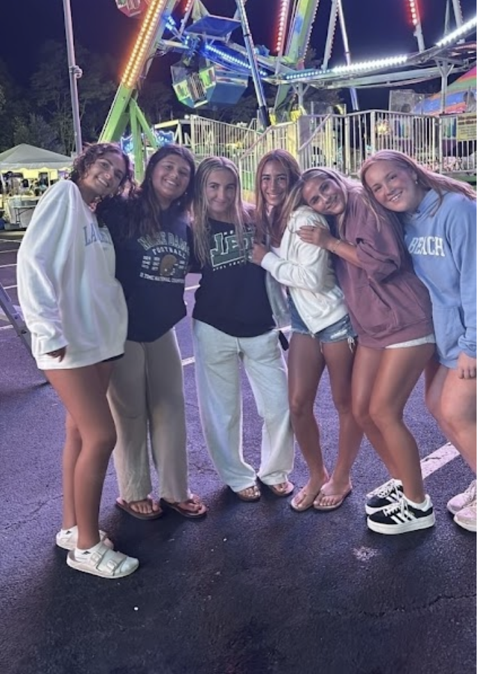 Madison Girls Varsity Tennis Team at the Madison Carnival