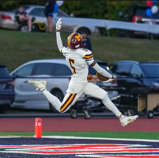 Ron Tucker kickoff return touchdown in loss against Mendham 

