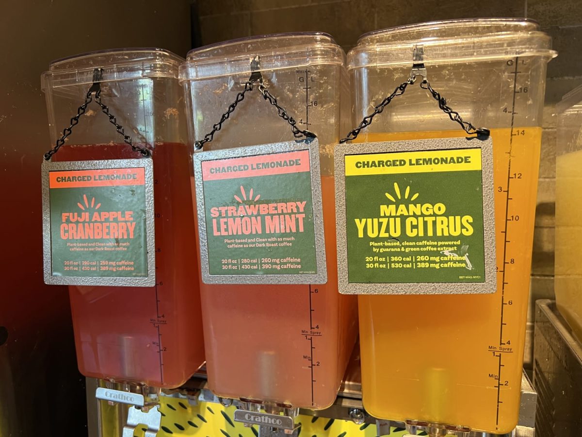 Panera Charged Lemonade station where patrons were able to self-serve the drink.