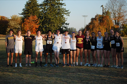 All 15 seniors of the MHS Cross Country Team