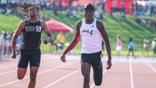 Picture of Rohan winning Meet of Champions